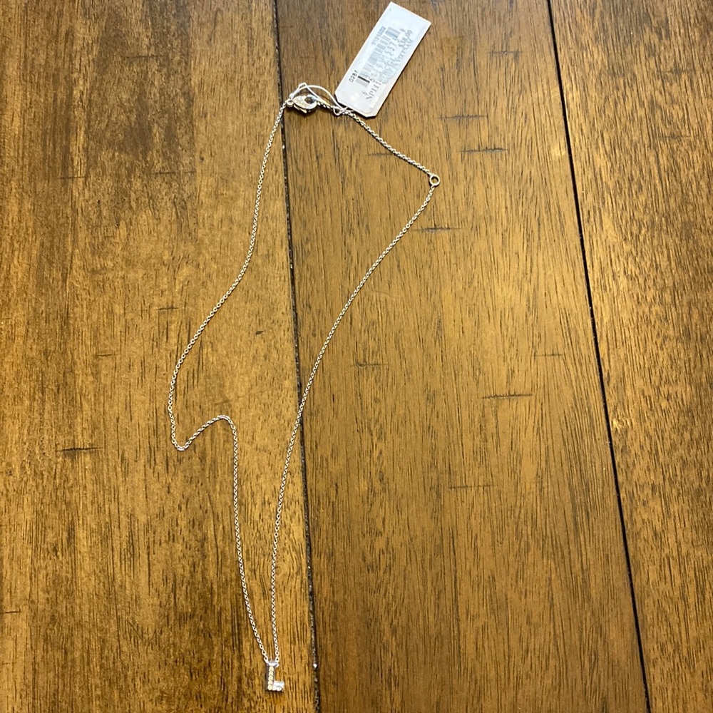 NWT Nadri “L” Necklace